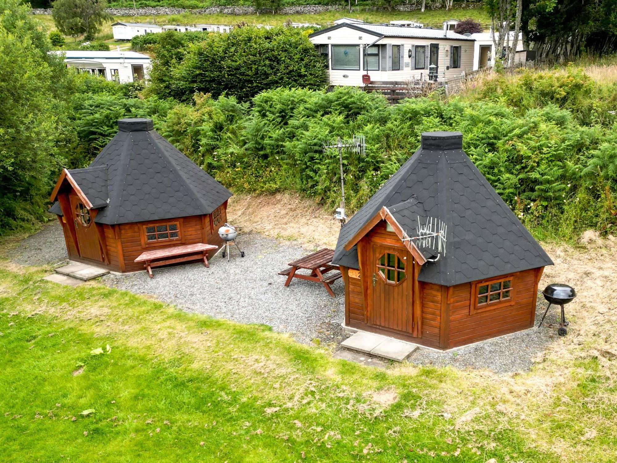 Cruachan Caravan And Camping Farm Killin Exteriér fotografie
